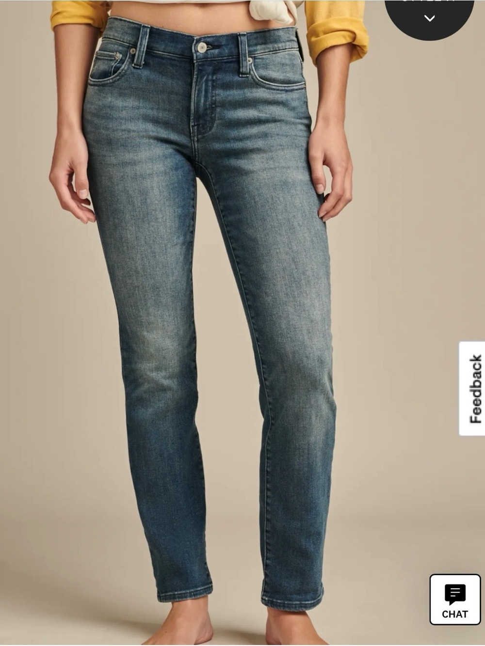 Lucky Brand Women’s Sweet Straight Jeans - Blue Wash
